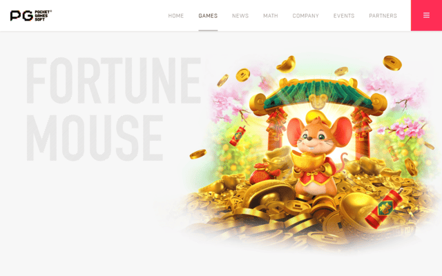 Fortune Mouse comemorando vitória no jogo